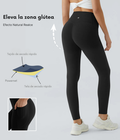 Malla de cintura alta - Control de abdomen y bolsillos - Feelingirl